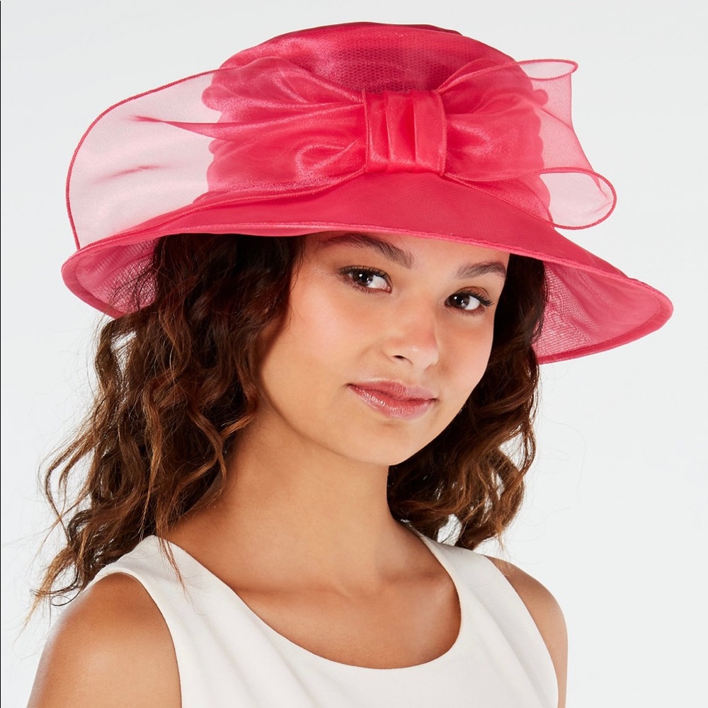 Josette Organza-Bow Sun Hat